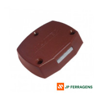 60018 - FECHADURA PLASTICA MARROM ALUTEC